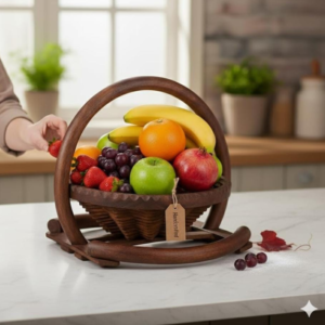 Batool Carving - Wooden Fruit Tray
